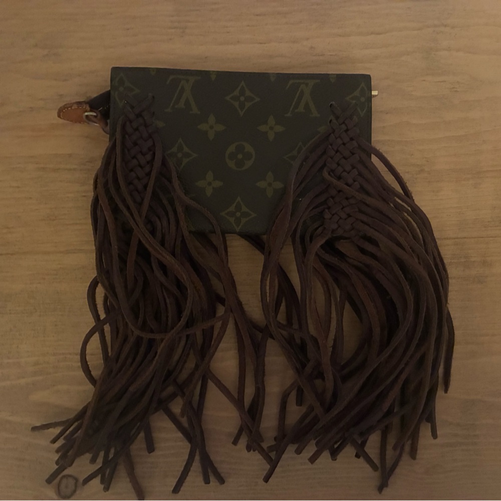 Louis Vuitton repurposed vintage wallet